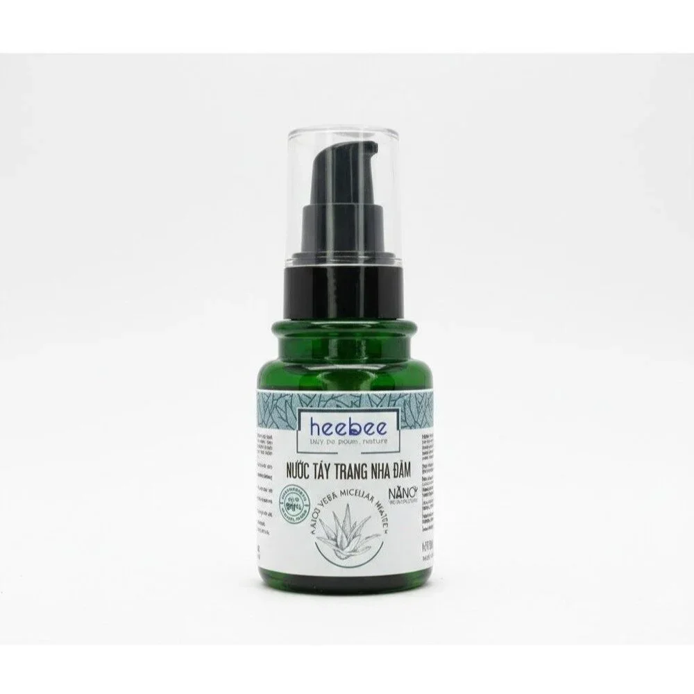 Heebee Aloe Vera Micellar Water - 110ml 3.71oz - Collagen & HA Skin Balance